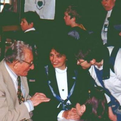 Balogh János professzor úr nyitotta meg a X. Zöld Szív Országos Találkozónkat Budapesten, 1999-ben